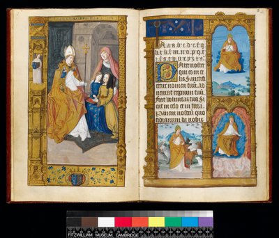 Anne of Brittany presented to St Claude, from 